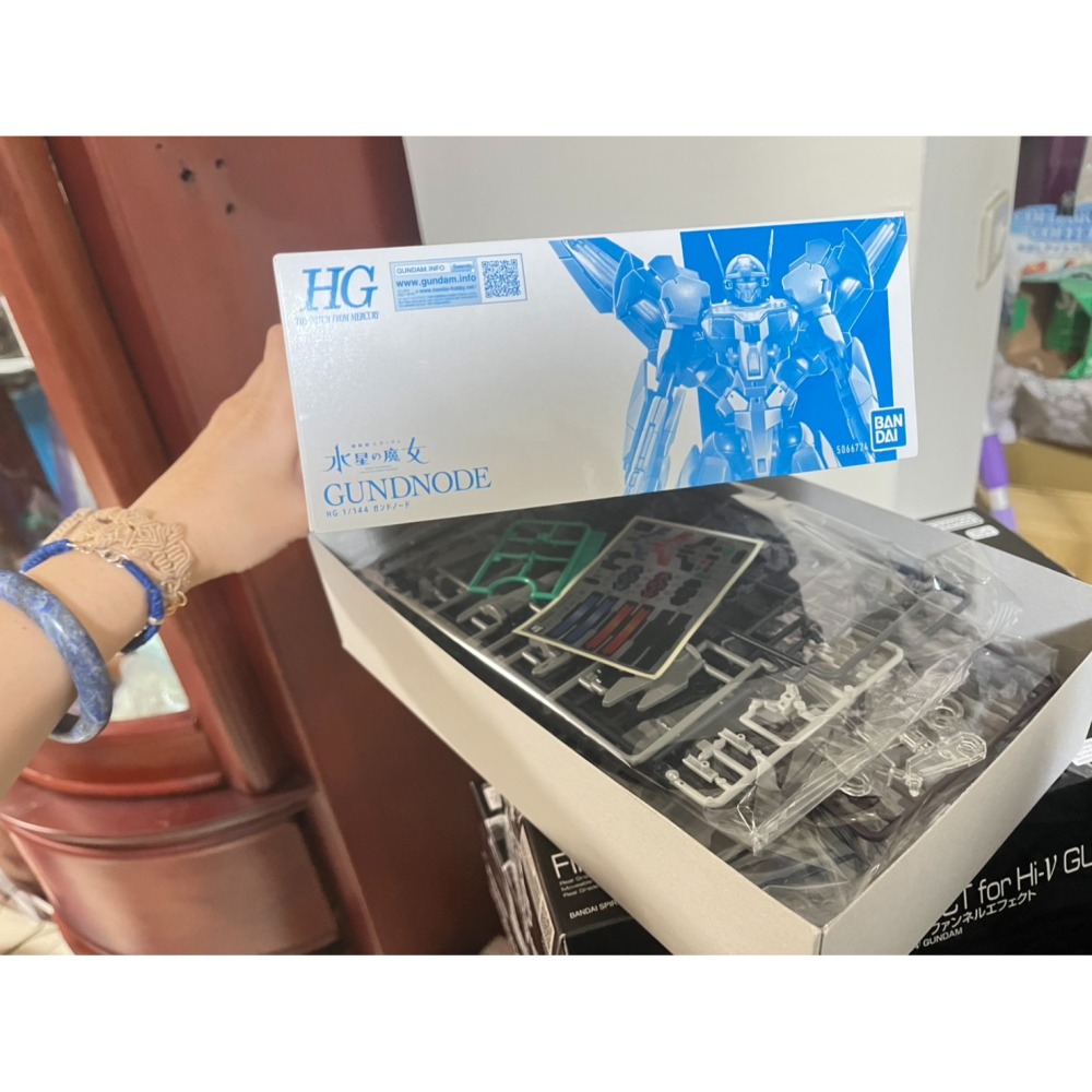 HG 1/144 GUND 節點機 66724魂商店萬代 喬巴愛模型 請先聊聊 現貨-細節圖3