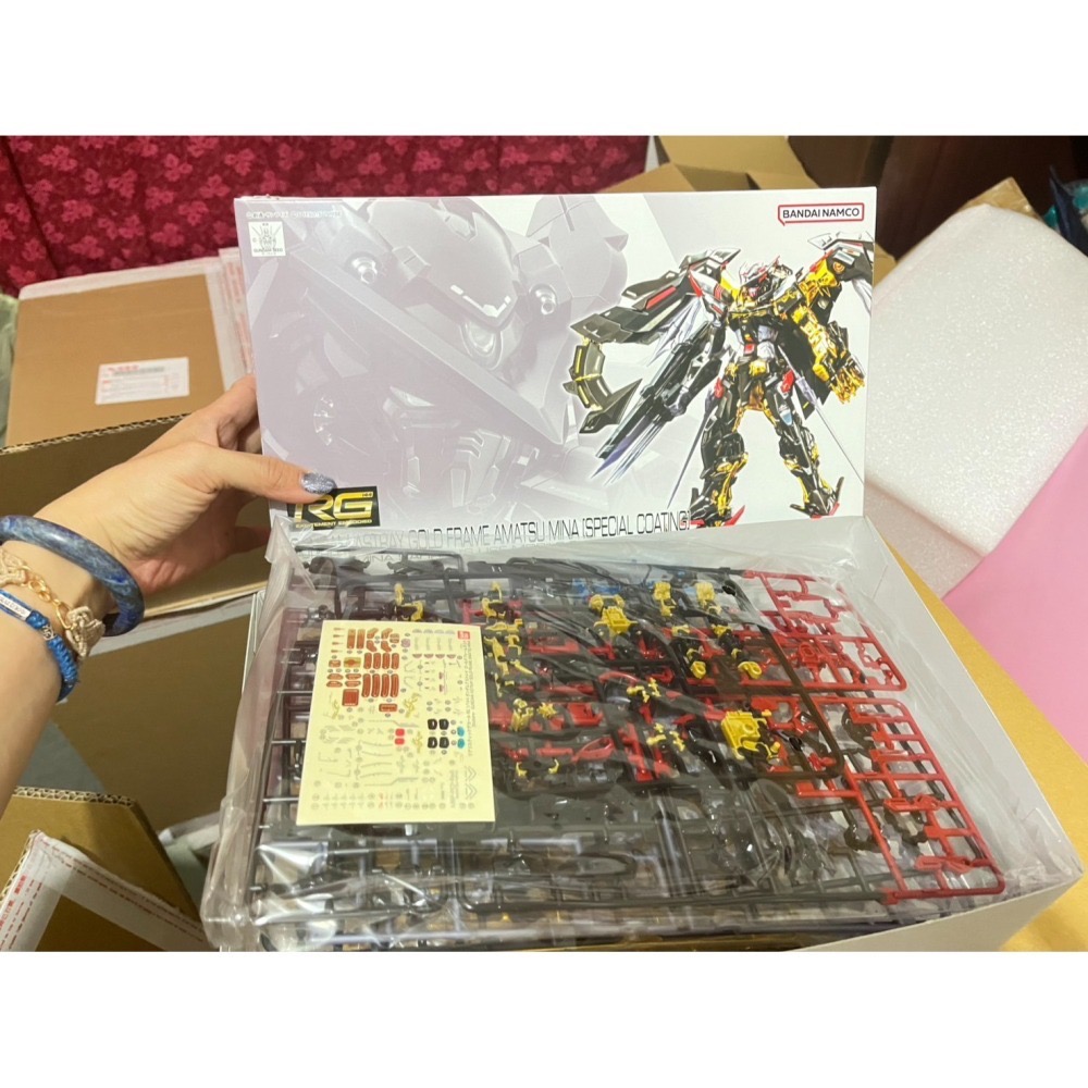 RG 1/144 異端鋼彈金色機天蜜娜-64874 魂商店萬代 PB 限定 喬巴愛模型 請先聊聊-細節圖4