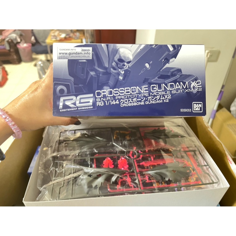 RG 1/144 骷髏鋼彈X2 59063 魂商店萬代 PB 限定 喬巴愛模型 請先聊聊-細節圖2