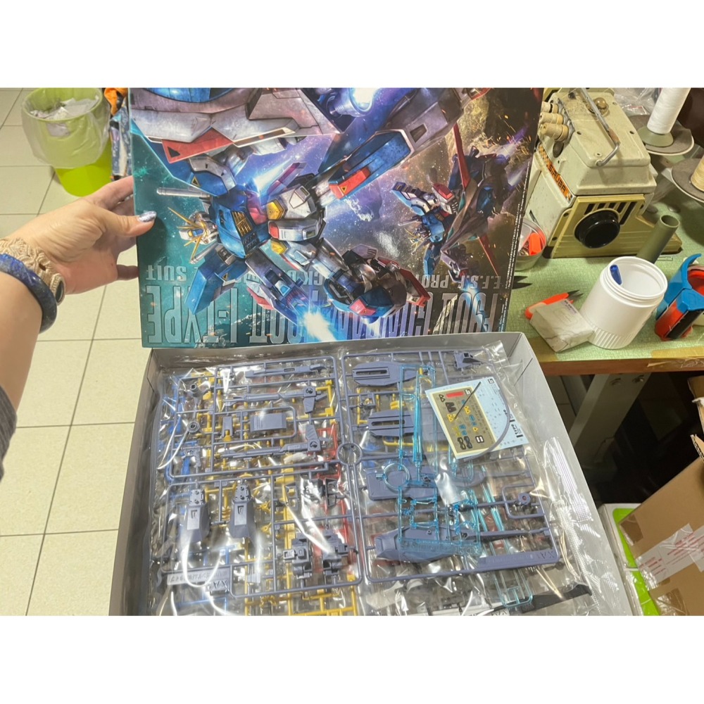 F90 gundam i-type  魂商店萬代 PB 限定 喬巴愛模型 請先聊聊-細節圖2