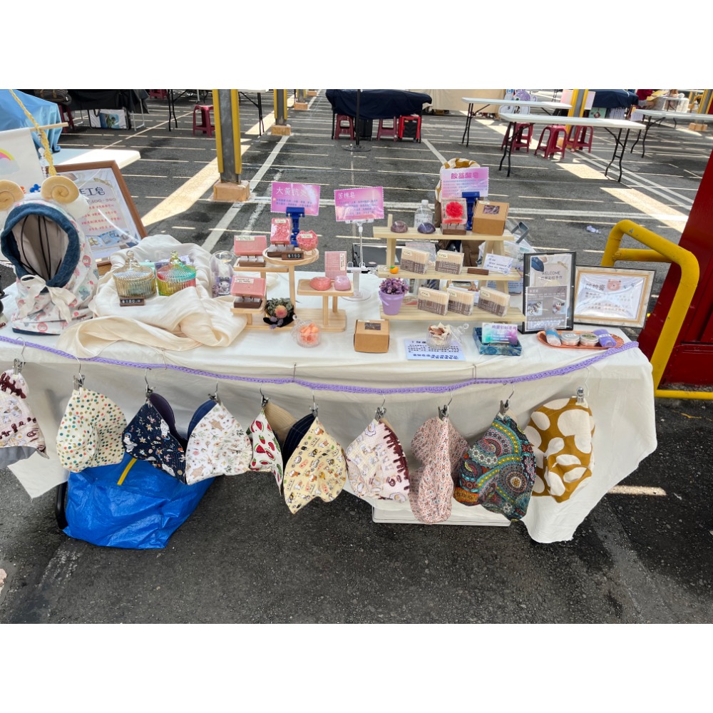 現貨 童帽-頭圍44公分 絢麗彩虹手作 只有一頂-細節圖3