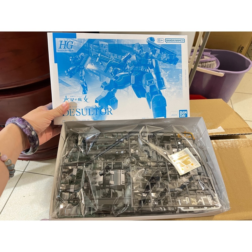 現貨 可直接下單 HG1/144德魯斯特 #鋼彈模型 喬巴愛模型-細節圖2