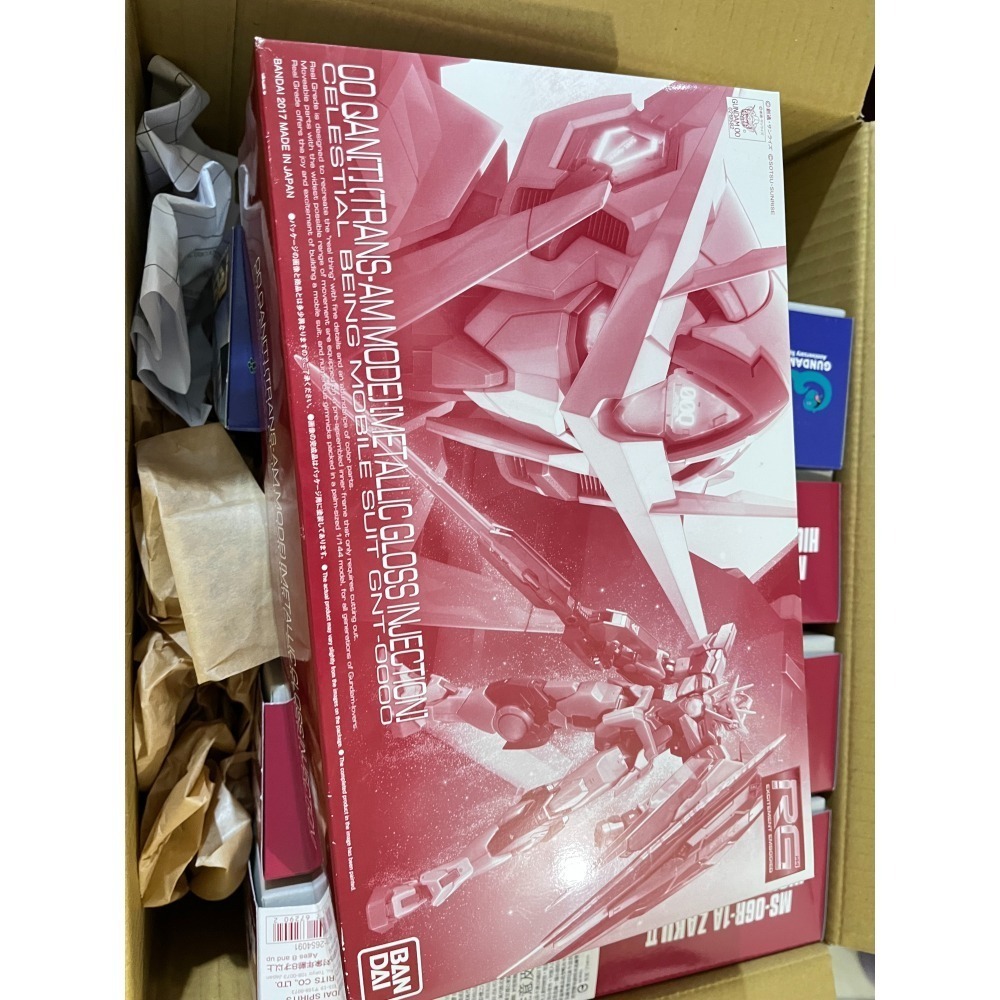 現貨 可直接下單(RG00Q量子爆發模式) 單純喜愛的收藏賣家 太敗家買太多 釋出 #鋼彈模型 喬巴愛模型-細節圖3