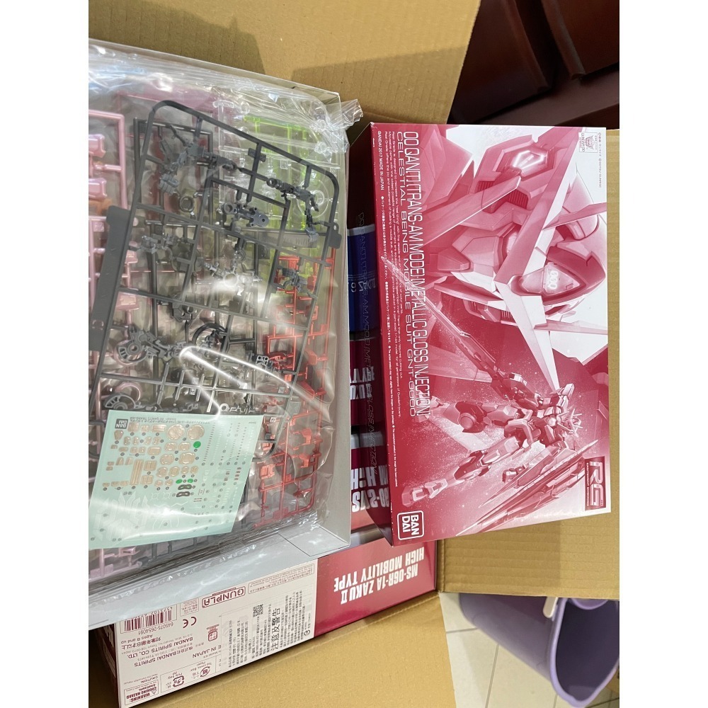 現貨 可直接下單(RG00Q量子爆發模式) 單純喜愛的收藏賣家 太敗家買太多 釋出 #鋼彈模型 喬巴愛模型-細節圖4