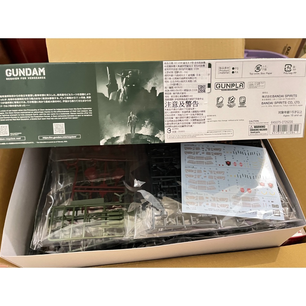 #HG 1/144薩克2-F型(查布期座機&凱爾座機..)現貨#可直接下單#只是敗家收藏家非專業#喬巴愛模型-細節圖2