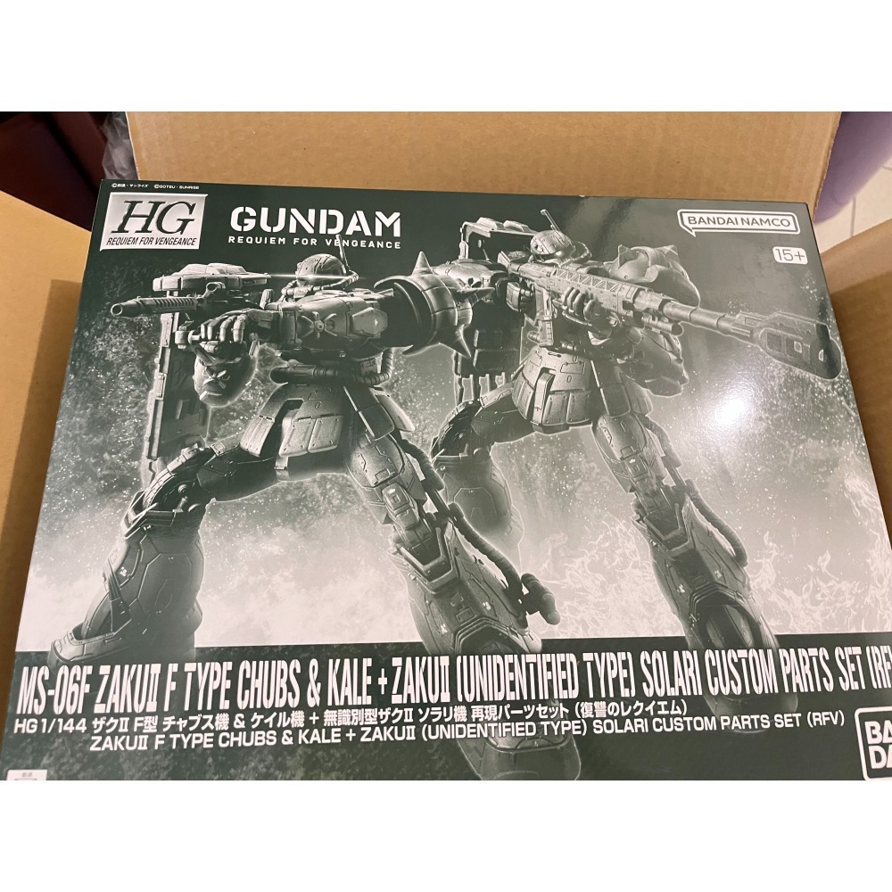 #HG 1/144薩克2-F型(查布期座機&凱爾座機..)現貨#可直接下單#只是敗家收藏家非專業#喬巴愛模型-細節圖3