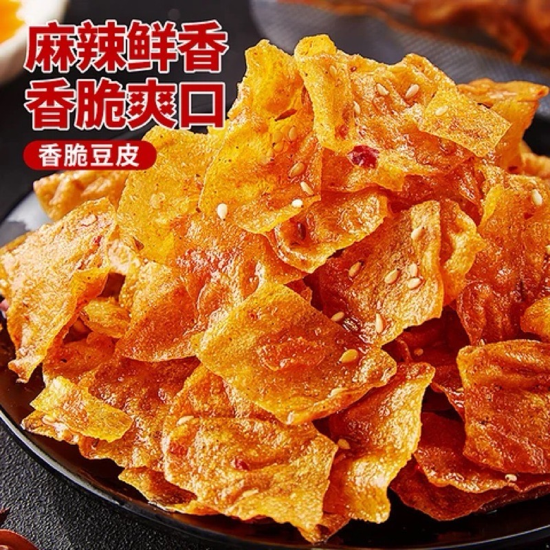 🔥萊恩購物🔥比比贊 手撕豆皮 香脆 親嘴 休閒 國民美食 小包裝 麻辣 香辣 零嘴 懷舊 網紅 辣片素 土豆 代購-細節圖3