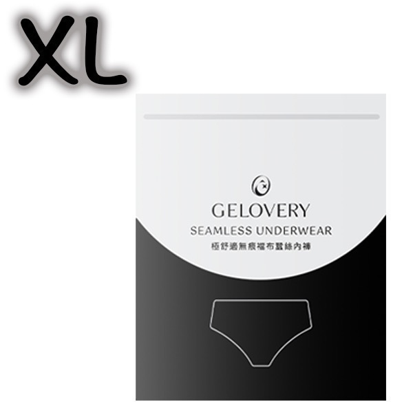 新款極舒適無痕襠布蠶絲內褲/膚or黑/1件-規格圖8