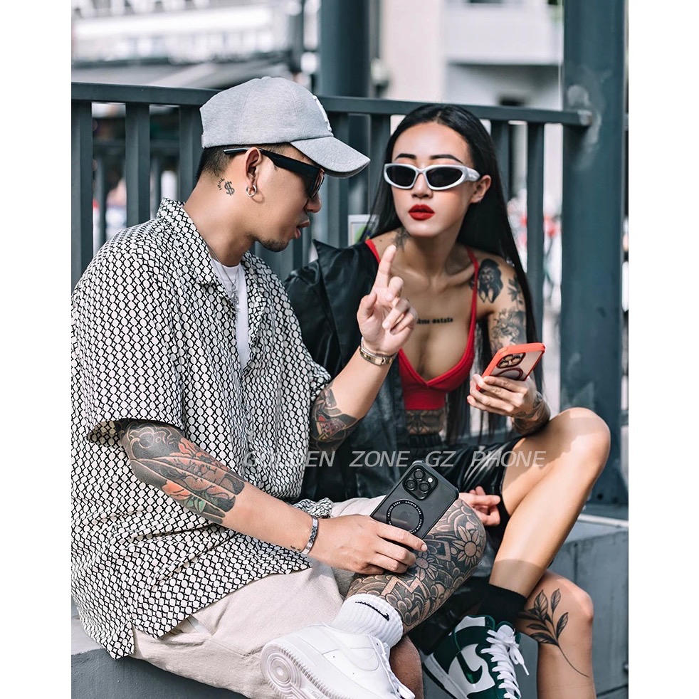 GZ四角防摔Magsafe手機殼-細節圖7