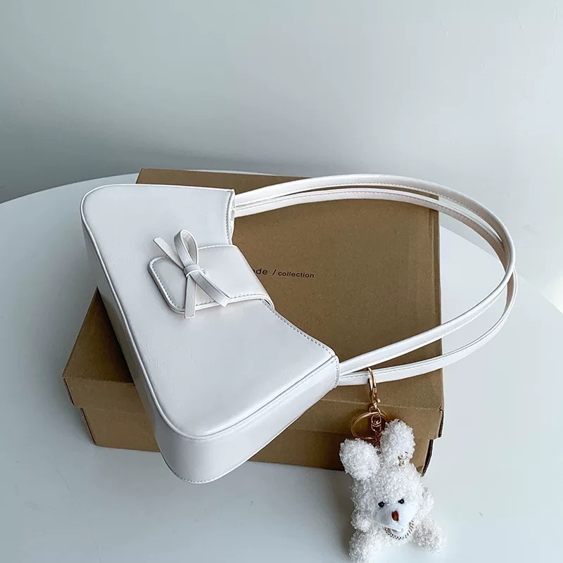 V+ ACC ✦ 韓系蝴蝶結腋下包 肩背包-規格圖5