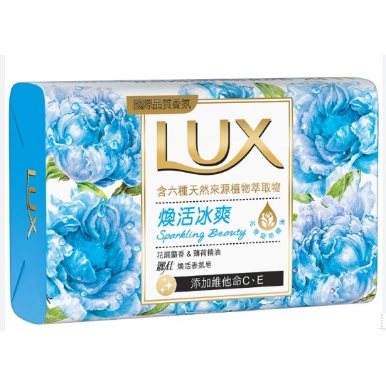 🔥LUX 麗仕香皂 煥活冰爽８０Ｇ公司貨保證正品 中文標示 🔎全球銷售No. 1香皂品牌清爽不緊繃-規格圖3