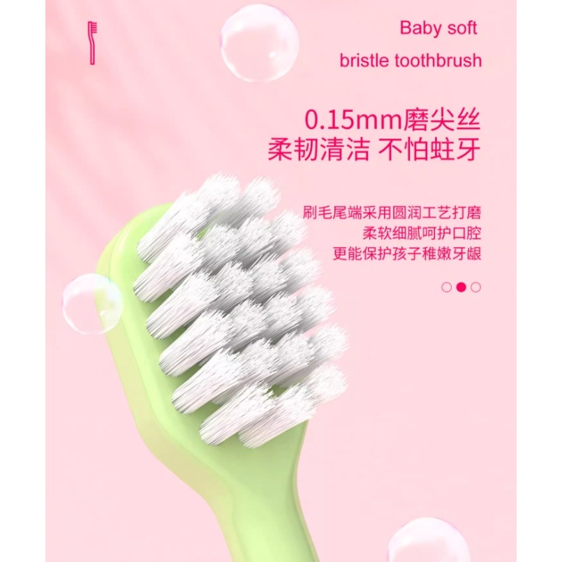 軟毛兒童牙刷📢幼兒2～6歲牙刷／兒童6～12歲牙刷 兒童牙刷 幼兒牙刷 寶寶牙刷 小朋友牙刷 軟毛 柔軟刷毛，保護牙齦-細節圖5