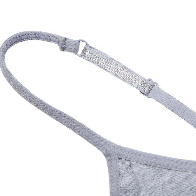 實體熱賣🔥台灣現貨 莫代爾棉 固定杯寬肩背心 一體背心打底純棉 莫代爾吊帶背心 無鋼圈一體式bra 細肩小可愛 透氣親膚-細節圖7