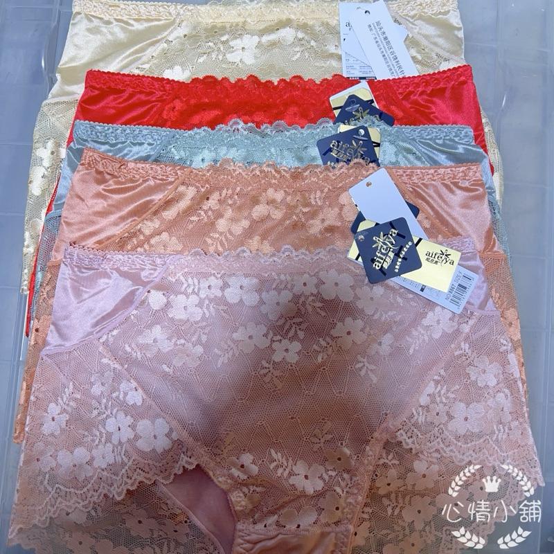 就是要買最好的 蕾絲光滑綢緞設計款內褲 中高腰高彈性女生內褲 塑褲塑型 小性感包臀蕾絲 抗菌除臭不悶熱-細節圖2