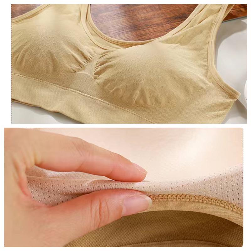 加大尺碼深杯 健康運動內衣 熱銷現貨 高彈性運動背心 透氣吸濕排汗 涼感穿搭  時尚簡約百搭款 固定一體式內杯 裸感-細節圖6