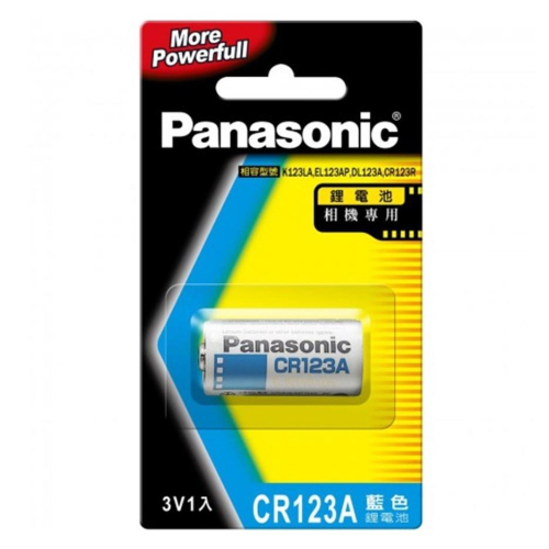 【盈億商行】 Panasonic國際牌 松下 相機專用電池 藍色鋰電池 CR123A 3V 一入