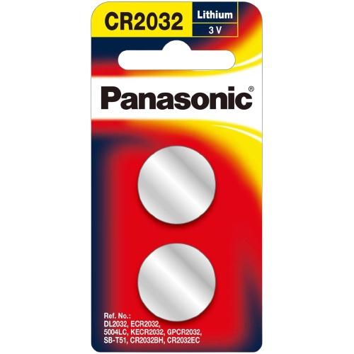 【盈億商行】 Panasonic國際牌 松下 鈕扣型 鋰電池 CR系列 CR2032 兩入
