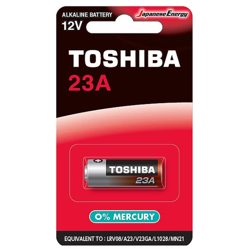 【盈億商行】 TOSHIBA東芝 23A鹼性電池 遙控器電池 鹼錳型電池 12V 1入裝 LRV08、A23、L1028