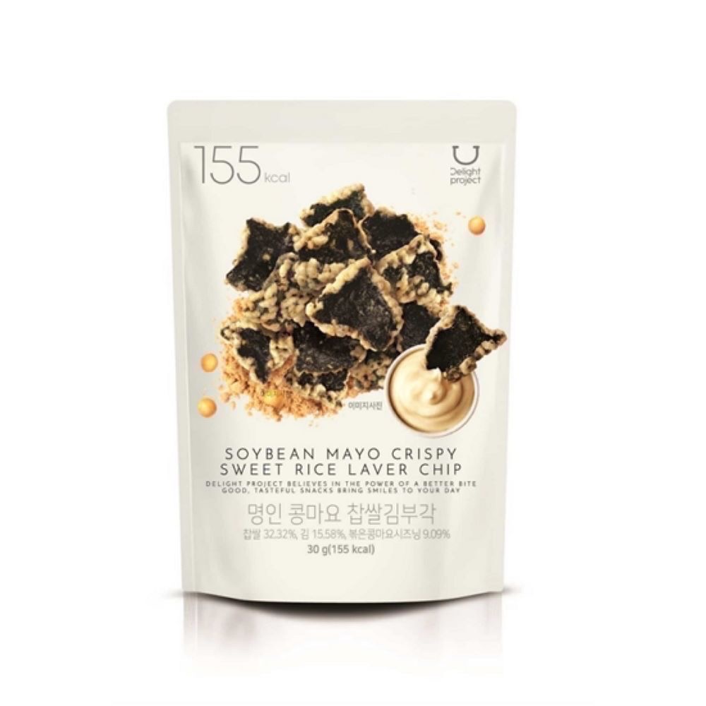 ✈‖台灣現貨‖ Delight project 海苔糯米脆片 魷魚條 美乃滋蓮藕脆片-規格圖1