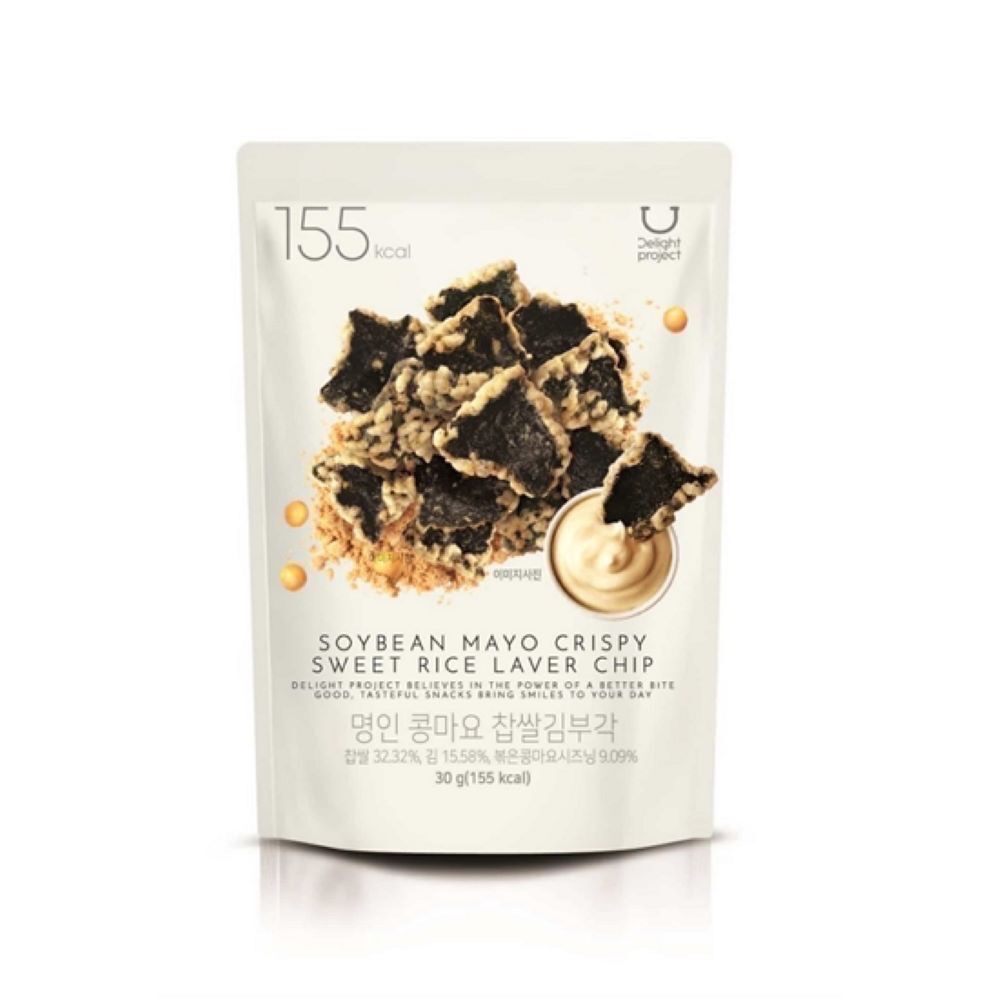 ✈‖台灣現貨‖ Delight project 海苔糯米脆片 魷魚條 美乃滋蓮藕脆片-規格圖1