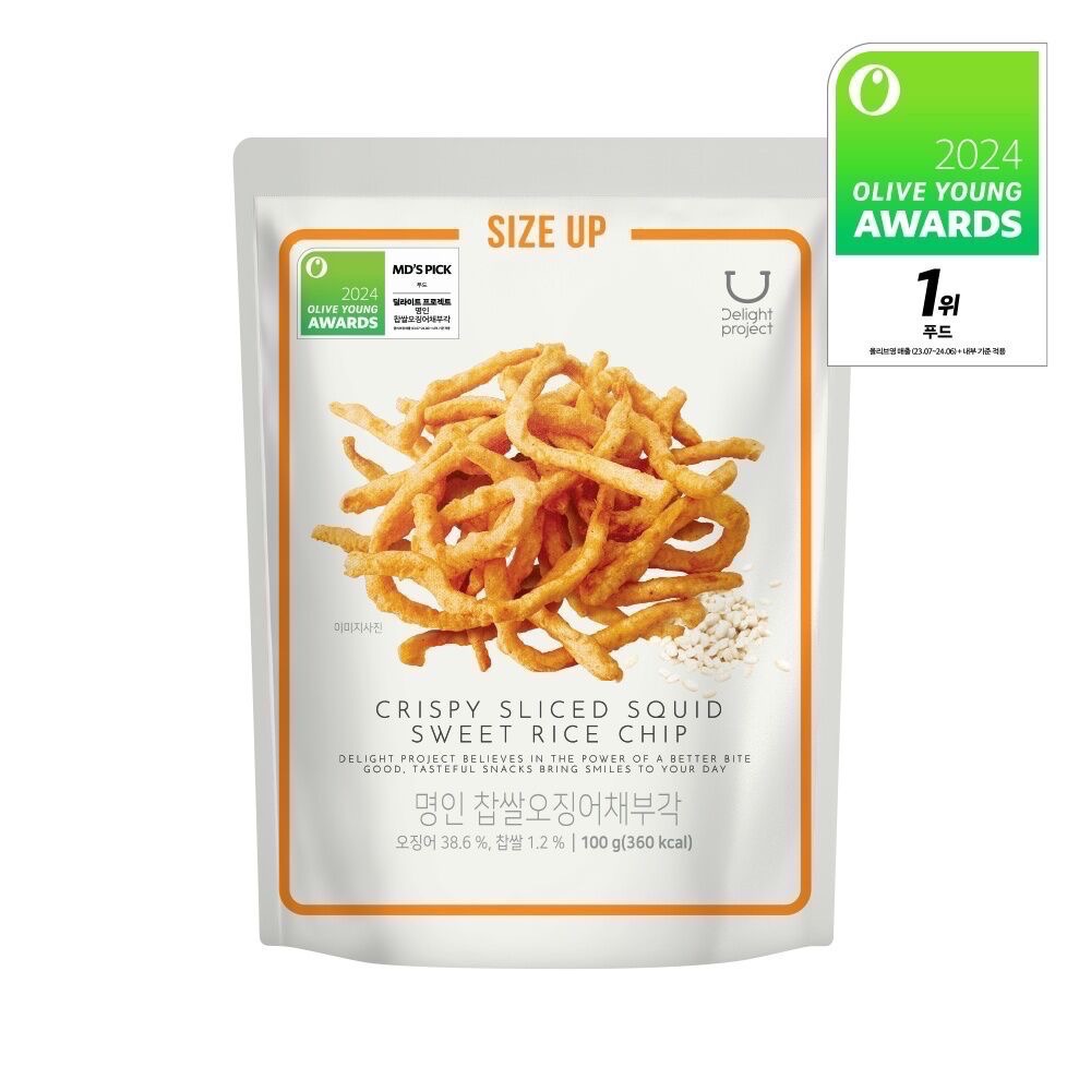 ✈‖台灣現貨‖ Delight project 海苔糯米脆片 魷魚條 美乃滋蓮藕脆片-規格圖1