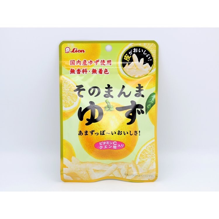 ✈‖台灣現貨‖ 🇯🇵日本 LION 獅王 果乾 高知愛媛柚子皮/瀨戶內產檸檬皮-規格圖3