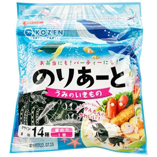 📌現貨 🇯🇵日本 小善本店 Kozen海苔 造型海苔 海苔 便當裝飾 飯糰 日本海苔 卡通海苔 拌飯 飯友 海苔拌飯-細節圖9