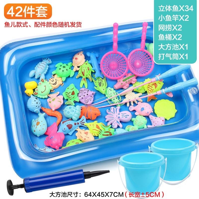 現貨 寶寶玩具 磁性釣魚玩具池套裝 兒童節 聖誕節 禮物-細節圖2