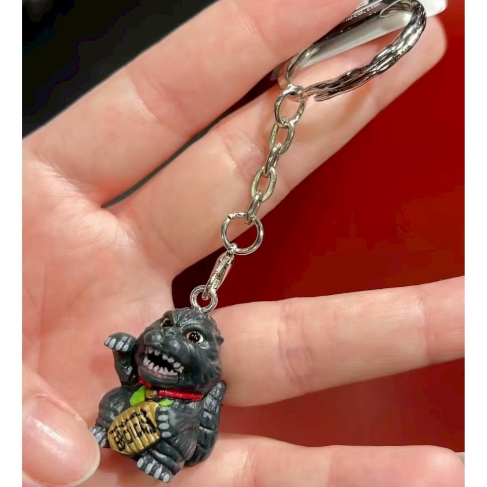 招財哥吉拉鑰匙圈