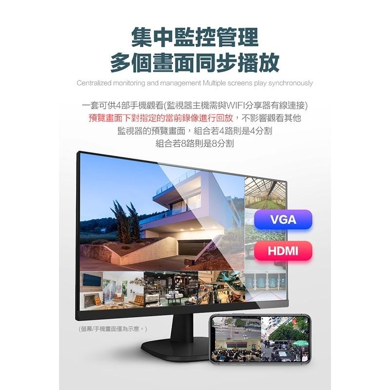 【HJY】 VS11無線監視器套裝 真1080P 雙向語音 監視器 支援4TB AP WIFI 移動偵測  住家監控-細節圖9