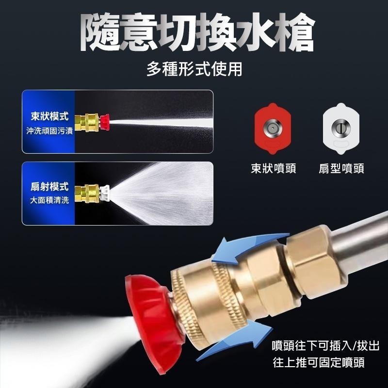 【7-ELEVEN門市團購】  CG6便攜式無線高壓清洗機 高壓水槍機 高壓洗車機 高壓水槍 持久大馬力 洗車神器-細節圖6