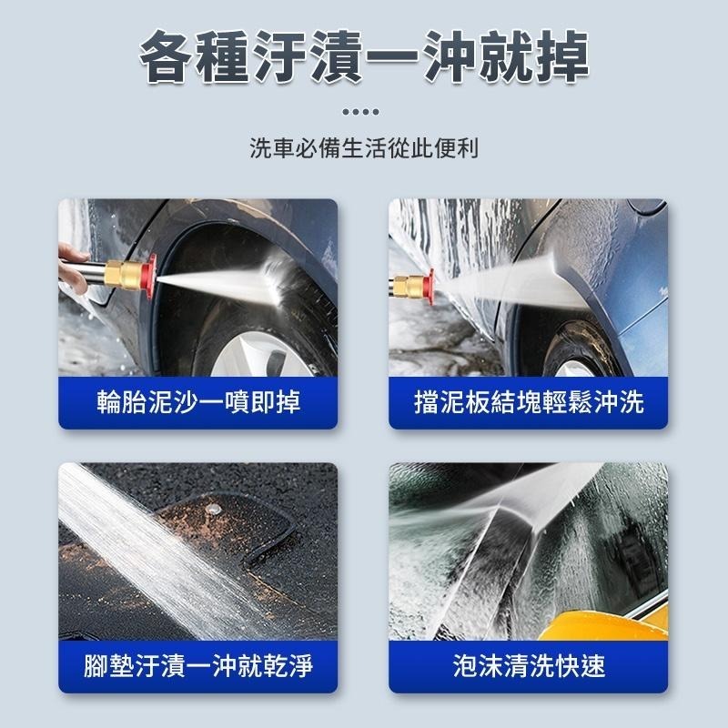 鴻嘉源 CG6便攜式無線高壓清洗機 高壓水槍機 高壓洗車機 高壓水槍 持久大馬力 洗車神器 多功能噴頭-細節圖9