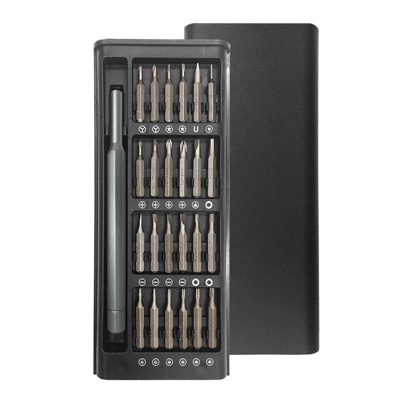 鴻嘉源 25合一精密螺絲刀套組 精修螺絲工具組 螺絲刀 維修工具 螺絲起子 工具套裝 螺絲起子組-細節圖2