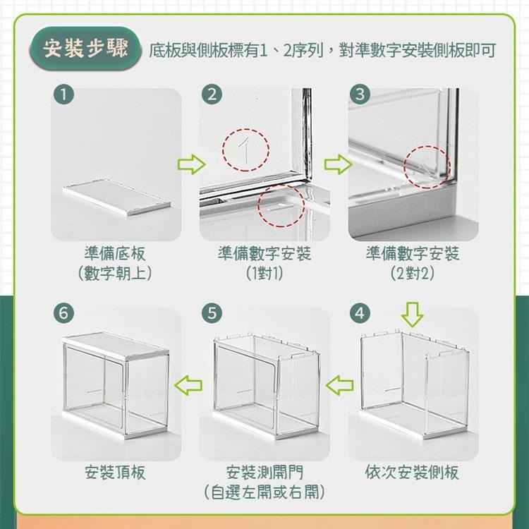 鴻嘉源 NS2 便捷開門可疊層公仔展示盒-細節圖9