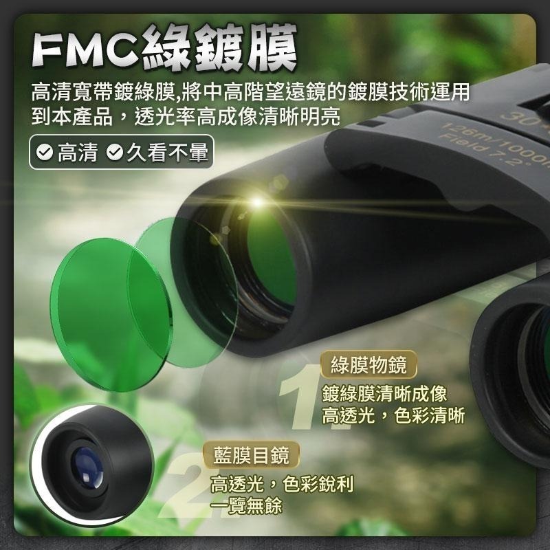 【HJY】HF2袖珍雙筒戶外高倍望遠鏡 高倍望遠鏡 望遠鏡 雙筒 綠膜望遠鏡 高清高倍望遠鏡 高倍率 微光-細節圖3