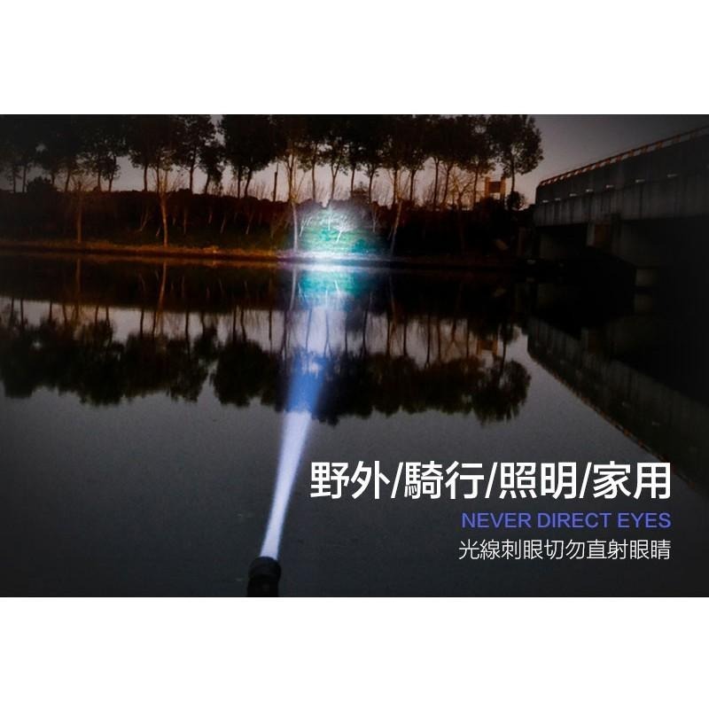 【HJY】L3手電筒 鋁合金手電筒 強光LED三段調光 大容量電池 USB充電 COB強光側燈 方便攜帶快速散熱-細節圖3