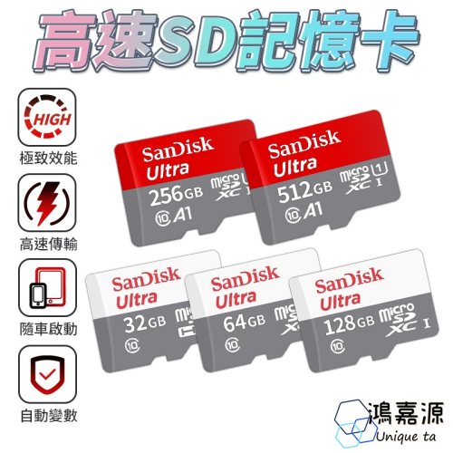 鴻嘉源 SanDisk 防水防摔 C10記憶卡 監視器專用五米延長 五天線監視器 攝影機監控