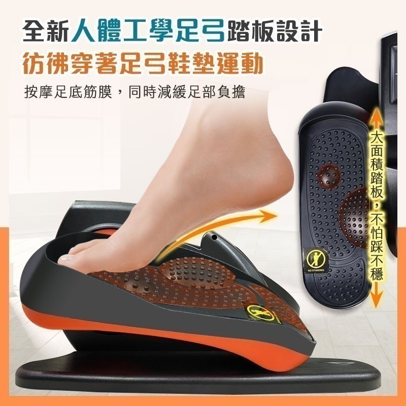 【限時購】WD7 電動橢圓健身踏步機 橢圓電動循環健走機 健走機  腳踏車 手腳訓練 長輩運動  110V 健步機-細節圖7