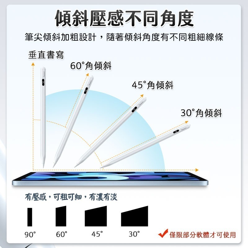 【HJY】  PN5智能主動式磁吸電容筆 電容筆 觸控筆 超細筆頭 充電式 電容式 畫畫 寫字 適用 iPad-細節圖5