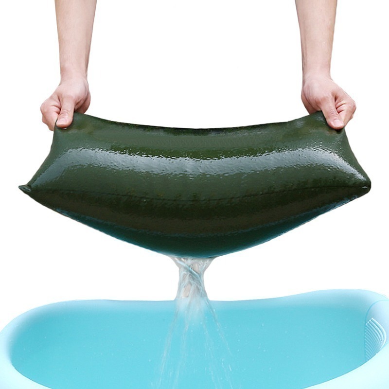 【限時購】吸水樹脂加量版吸水力提升150%  沙包擋水袋(5入組)-細節圖7