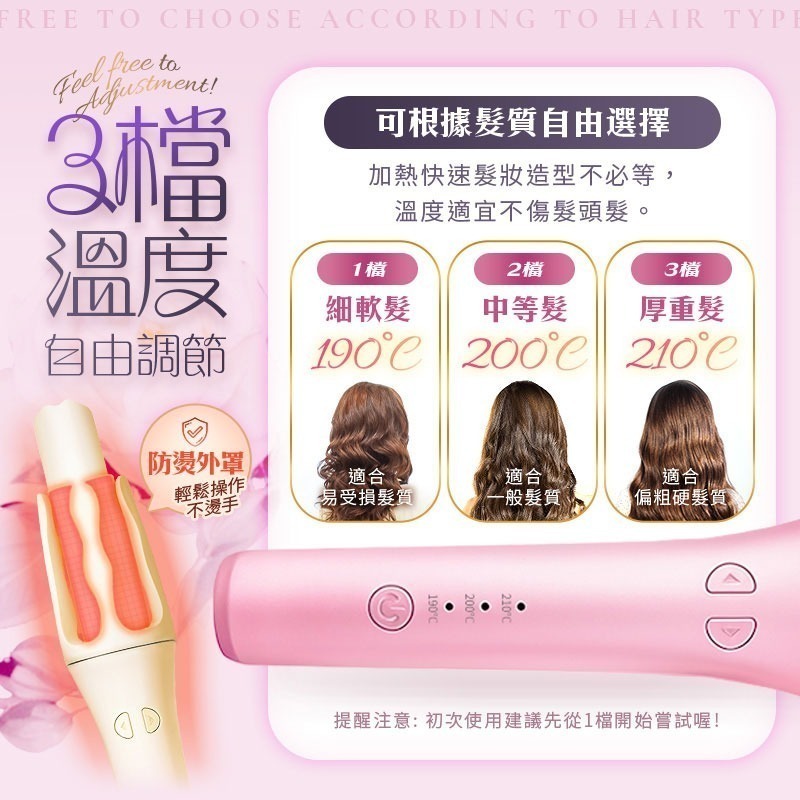 【7-ELEVEN 門市團購】負離子全自動懶人捲髮棒RZ9-細節圖5