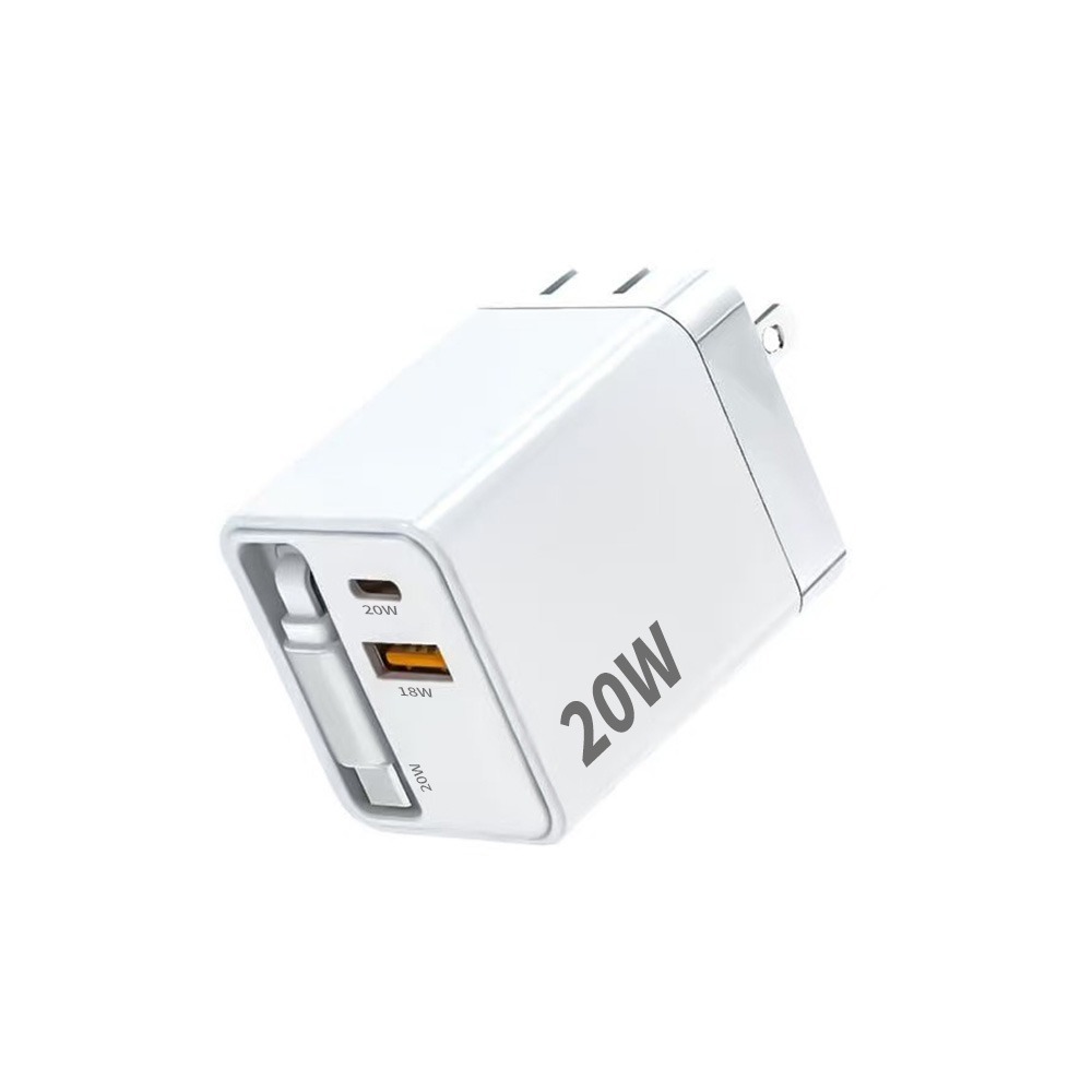 【限時購】PD20W全能快充伸縮線充電器PD12-規格圖1