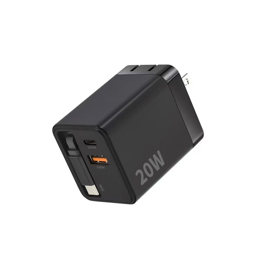 【限時購】PD20W全能快充伸縮線充電器PD12-規格圖1