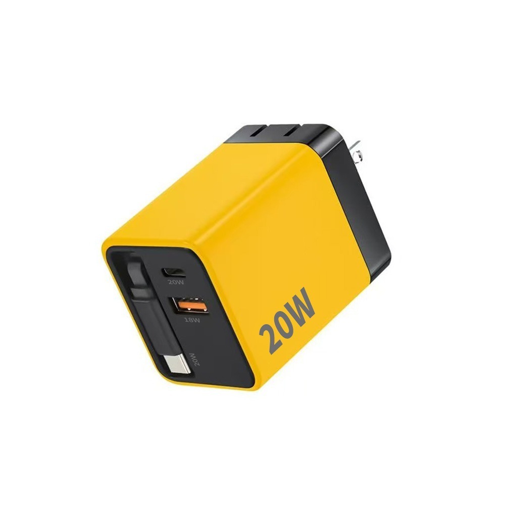 【限時購】PD20W全能快充伸縮線充電器PD12-規格圖1