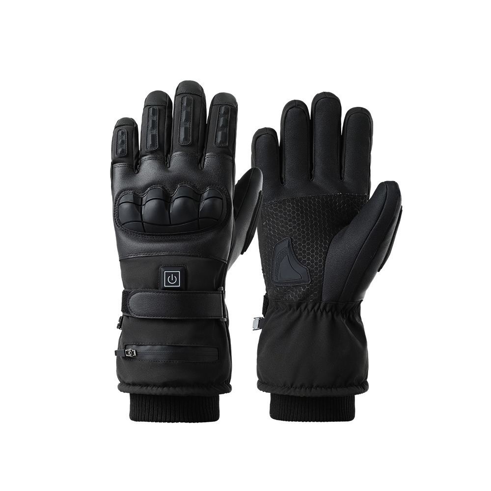 【7-ELEVEN 門市團購】保暖防風 PU耐磨騎行 保暖加熱手套H20-細節圖3