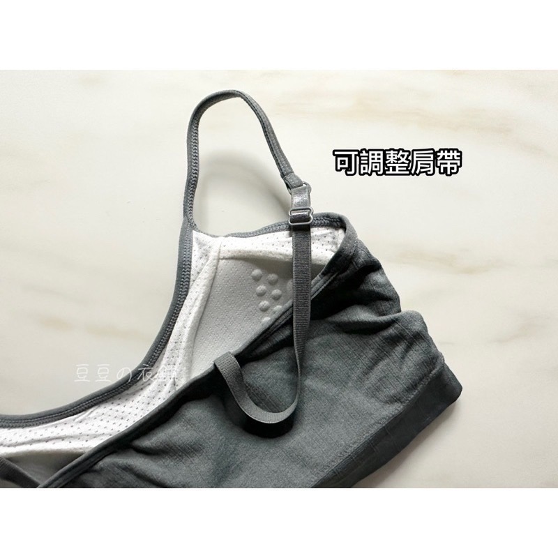 #8819 固定杯 無鋼圈內衣 透氣 胸衣 運動內衣 無痕內衣 美背背心 加大 小可愛 細肩帶 背心 內衣-細節圖4