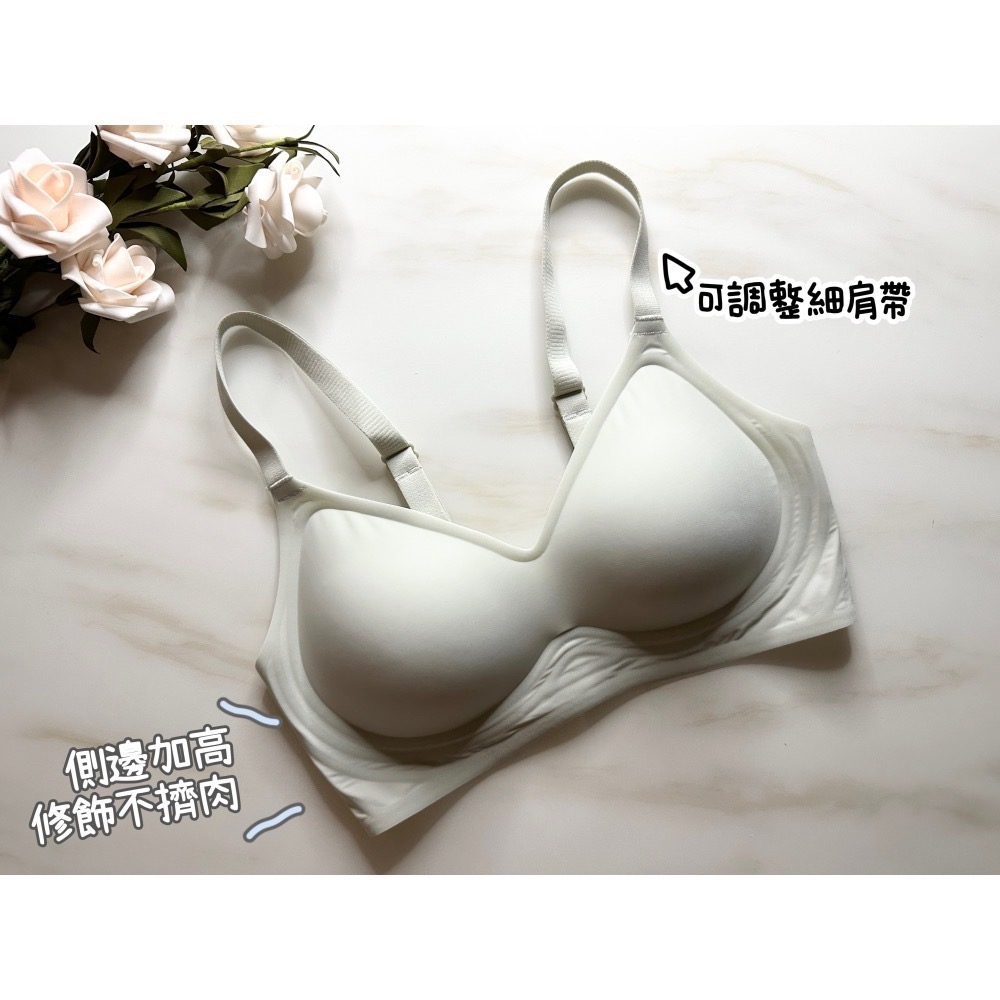 冰絲涼感內衣 無鋼圈內衣 無痕涼感 無痕內衣 涼感內衣 立體不扁塌 小胸不空杯 小胸內衣 乳膠內衣 細肩帶內衣 內衣-細節圖4