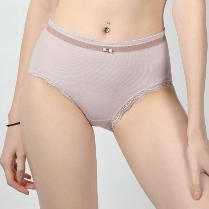#2165 SOFT LIGHT 舒芙蕾內褲 天然蠶絲 植物棉 貼合提臀 柔軟 大彈力 無縫褲 女生內褲 女內褲 內褲-細節圖4