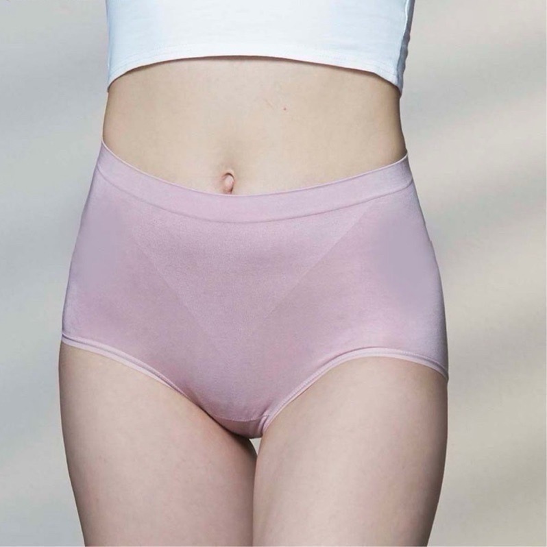 #2092 SOFTLIGHT 舒芙蕾內褲 抗菌碘紗 莫代爾 無縫褲 高腰 蠶絲褲底 抗菌 女生內褲 女內褲 內褲-細節圖2