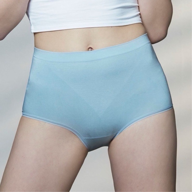 #2092 SOFTLIGHT 舒芙蕾內褲 抗菌碘紗 莫代爾 無縫褲 高腰 蠶絲褲底 抗菌 女生內褲 女內褲 內褲-細節圖3